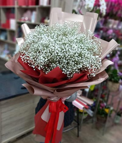 Букет цветов из: Гипсофила в Великом Устюге