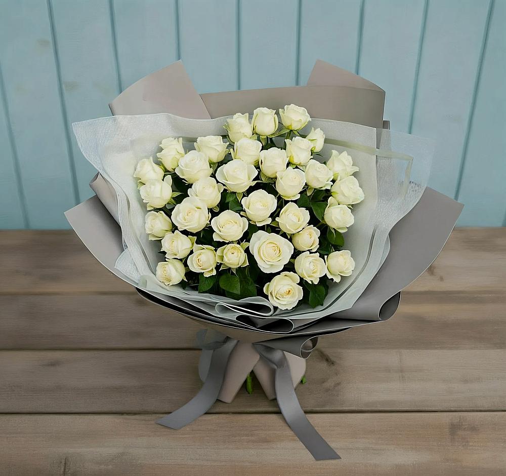 Букет Белоснежная нежность в Великом Устюге