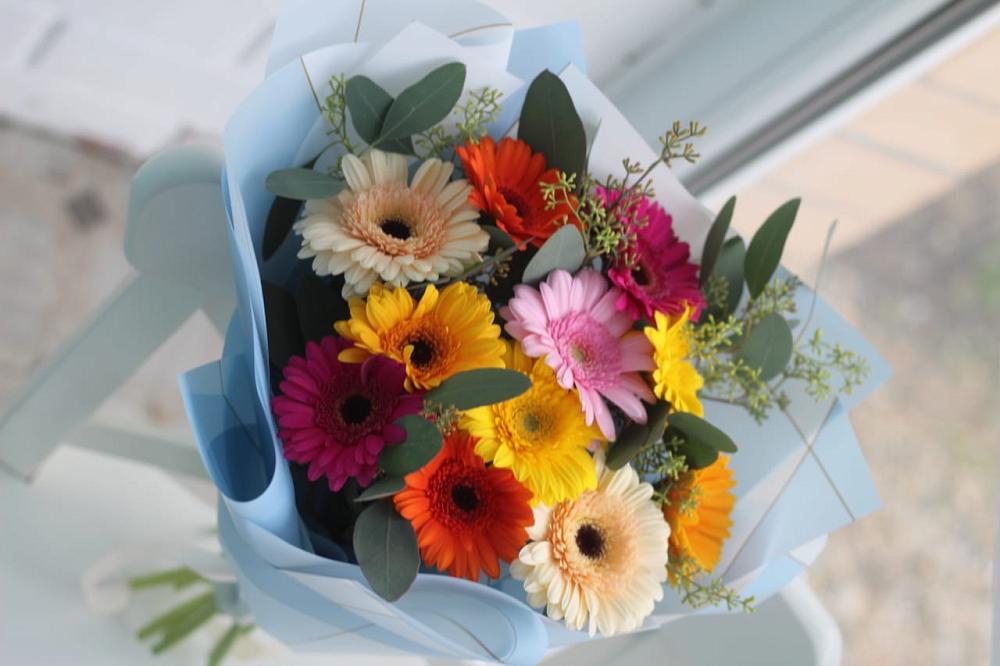 Букет цветов из: Герберы в Великом Устюге