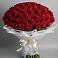 Букет 101 Красная роза Блэк Мэджик в Великом Устюге