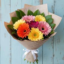 Букет цветов из:  Герберы в Великом Устюге