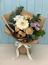 Букет цветов из:  Герберы и Хризантемы в Великом Устюге