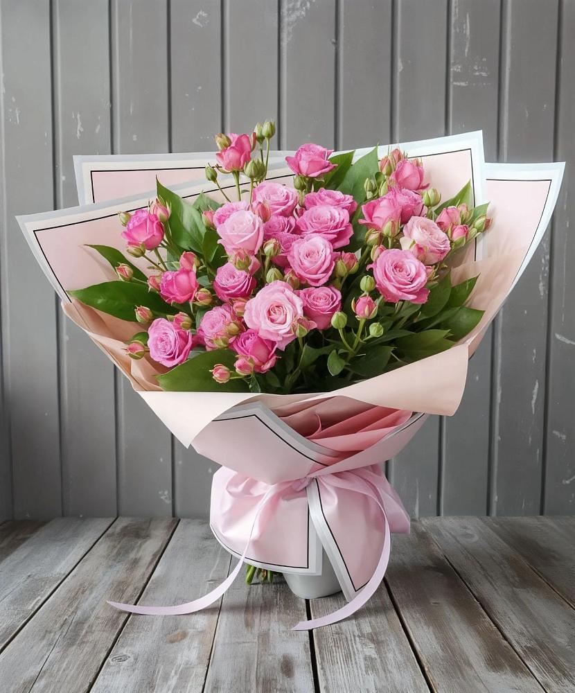 Букет Розовый кустик в Великом Устюге