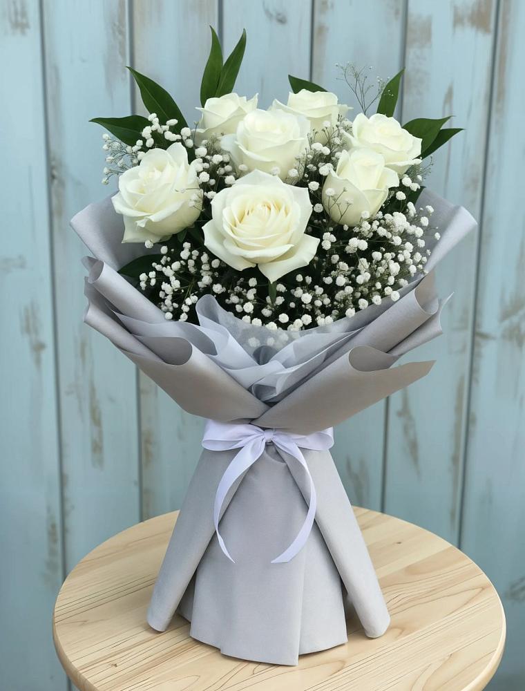 Букет цветов из: Розы в Великом Устюге