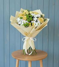 Букет цветов из:  Хризантемы и Розы #REPLACE_PRED# Великом Устюге